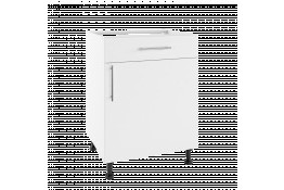 Нижний кухонный шкаф РSZ 60/1 LUNA BIANCO SUPER MAT